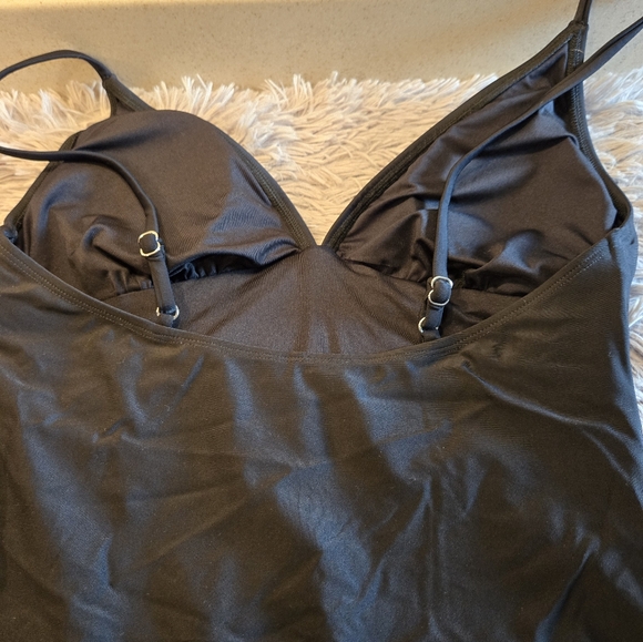Cupshe Black One Piece Swimsuit Size Large NWT - Picture 15 of 16
